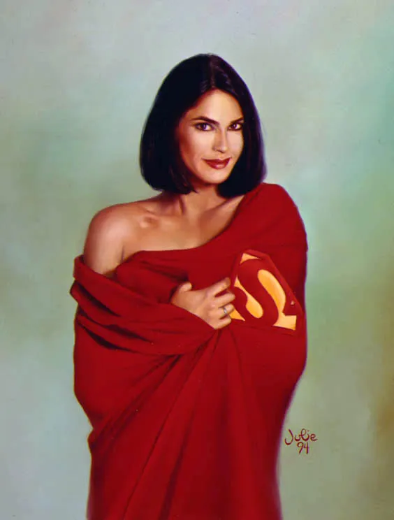 Lois With Cape